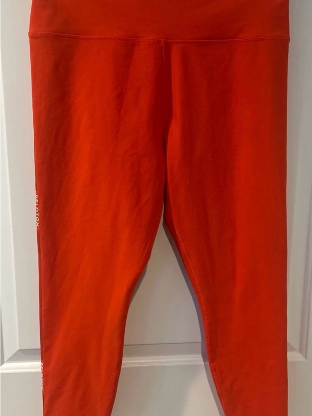 Peloton Red-Orange Performance Leggings